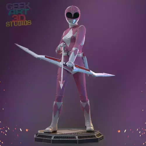 Pink Ranger - Mighty Morphin Power Rangers 3D print model