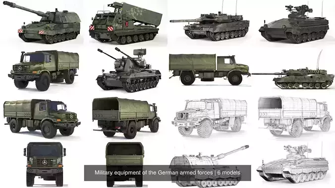Military equipment of the German armed forces