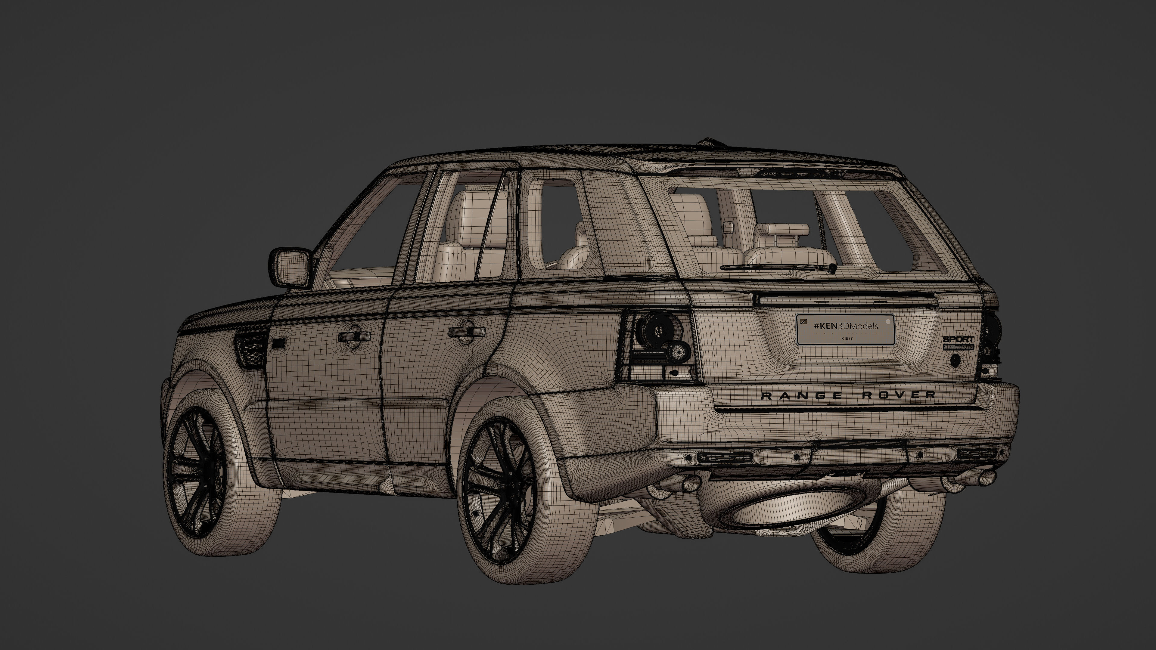 2010 Land Rover Range Rover Sport 3D model_30