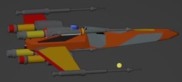 XWING 3D model_1