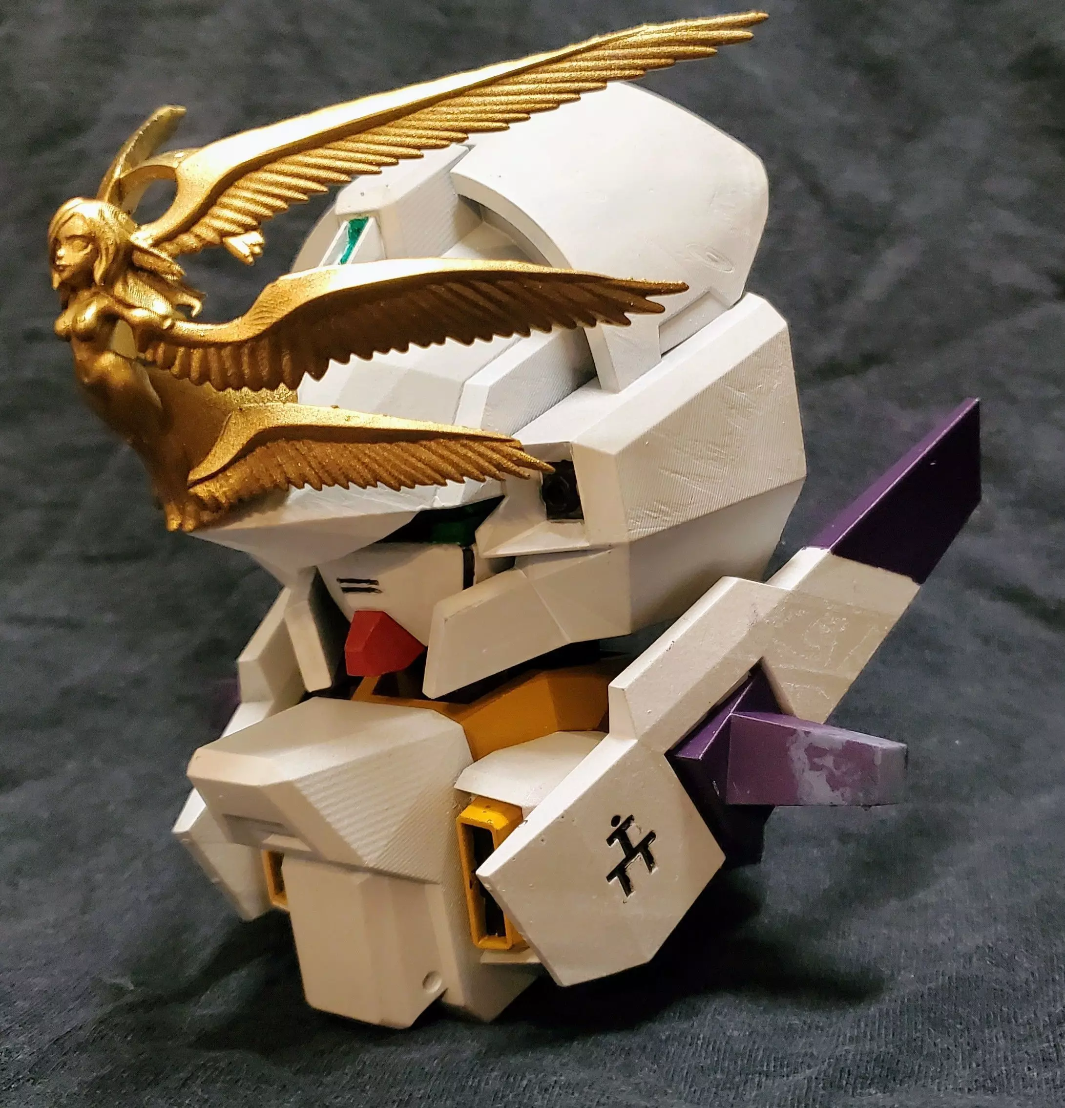 Angel V fin for Bee Style Woundwort  -Add on 3D print model_0