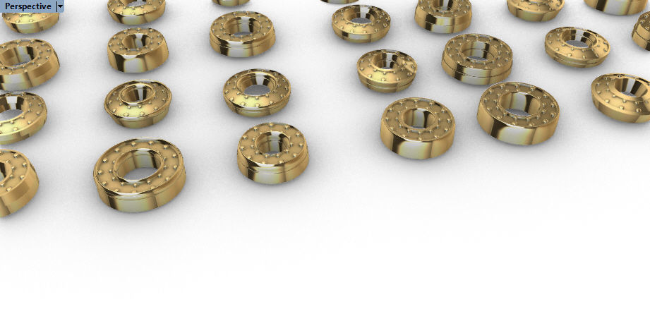 Various collection of Halo Heads jewelry findings 3D print model_4