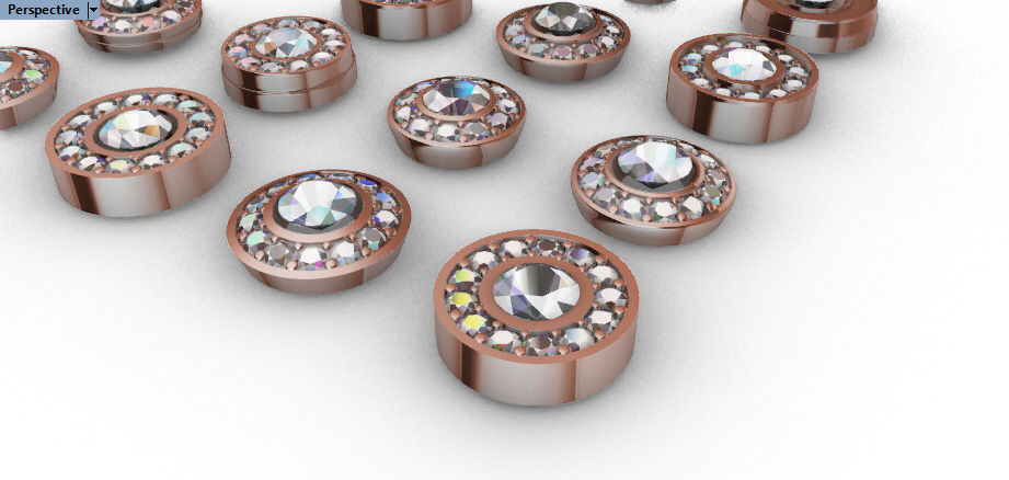 Various collection of Halo Heads jewelry findings 3D print model_1