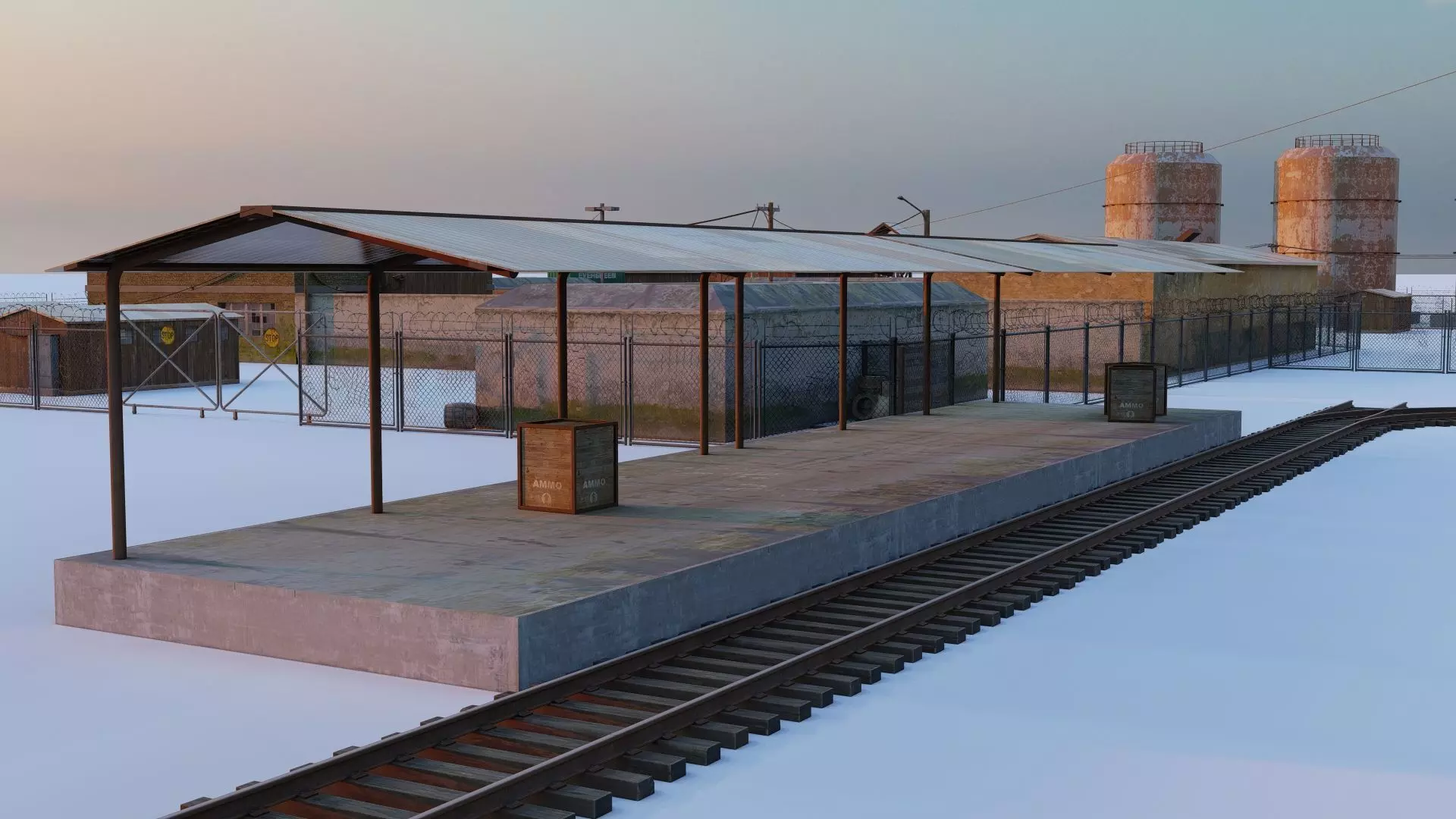 Military Base Level Environment Pack 3D model_3