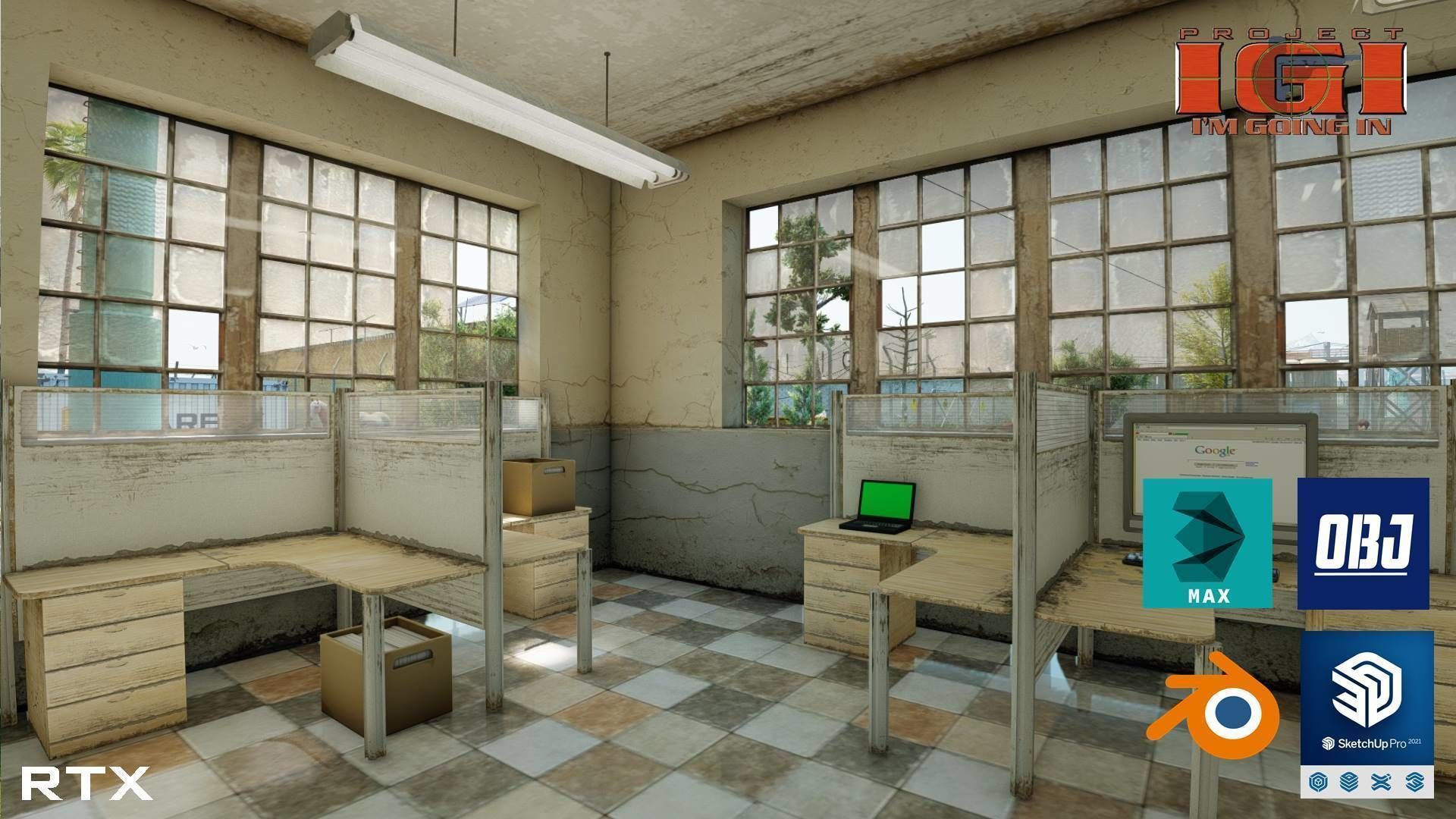 Military Base Level Environment Pack 3D model_18