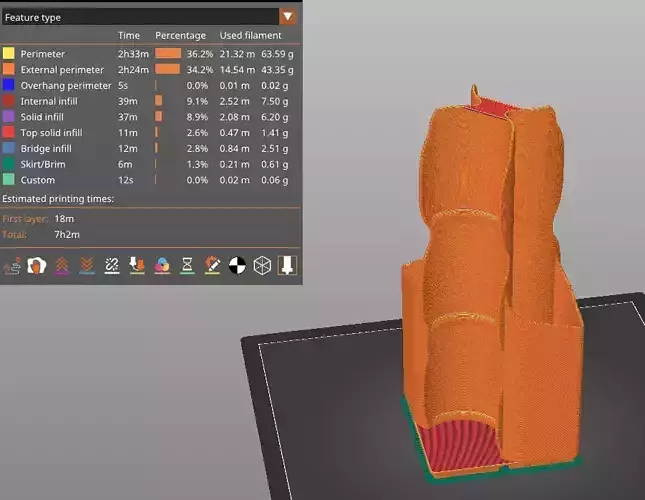 Gridfinity Paint bottle caddy 3D print model