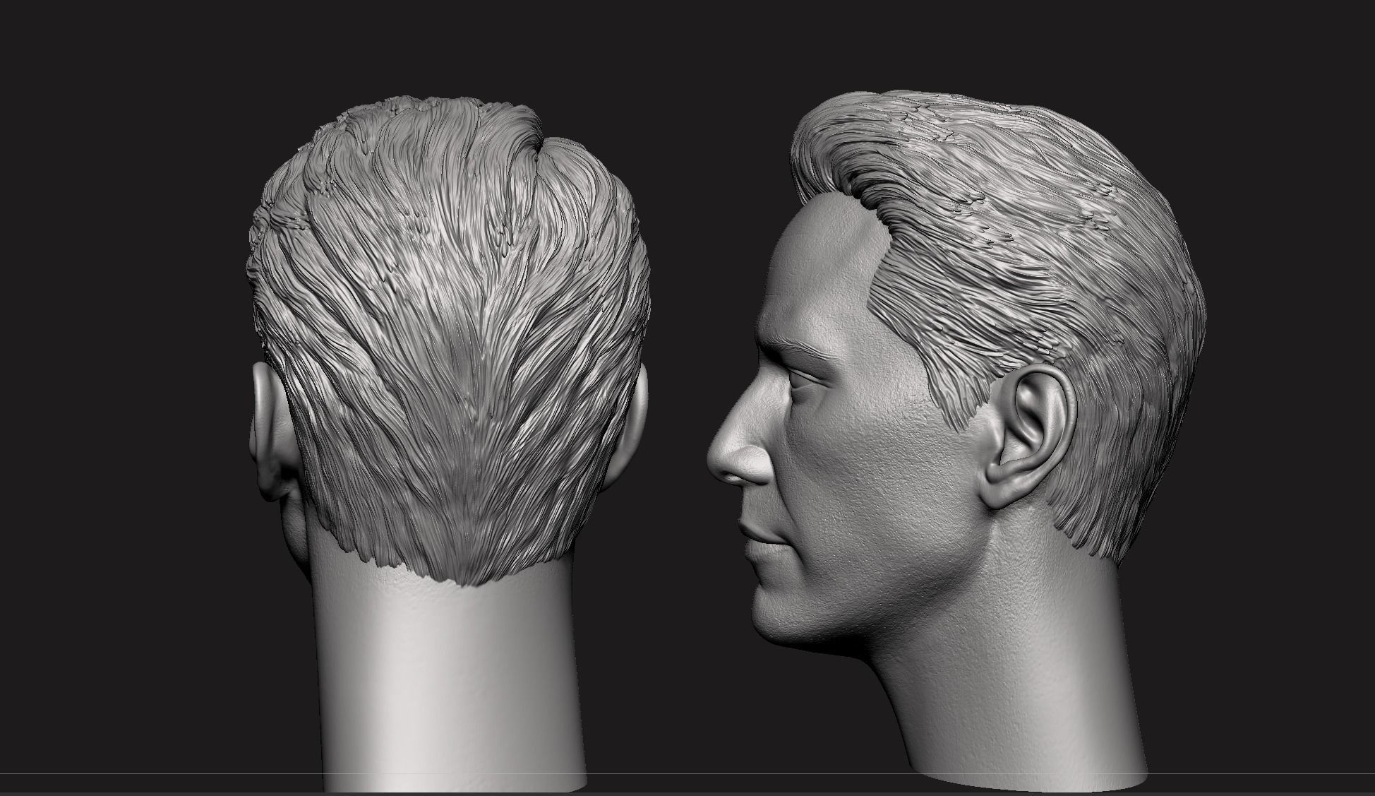Keanu Reeves - Neo Head  3D print model_5