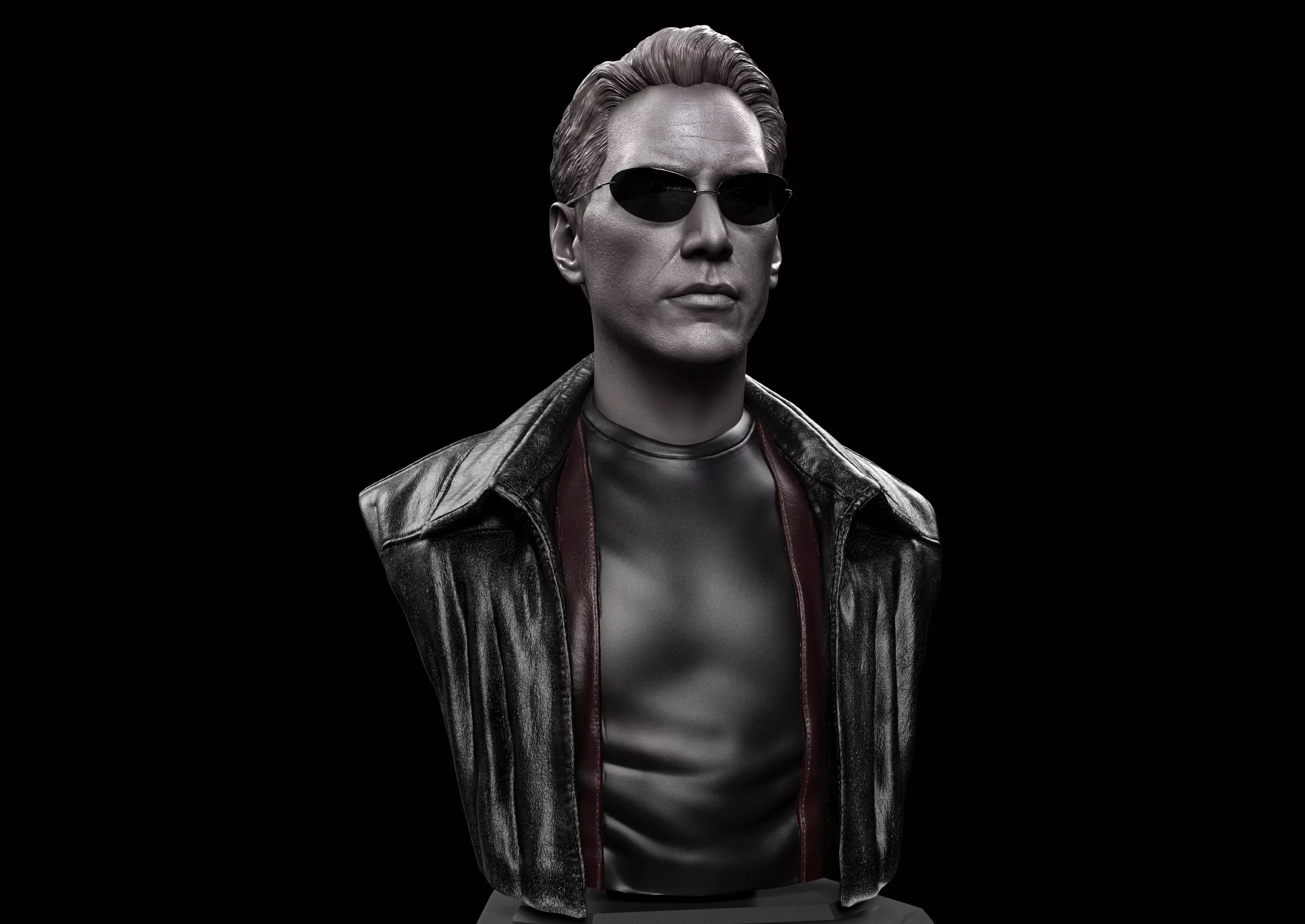 Keanu Reeves - Neo Bust 3D print model_0