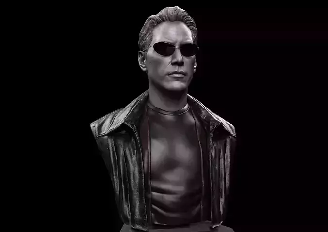Keanu Reeves - Neo Bust