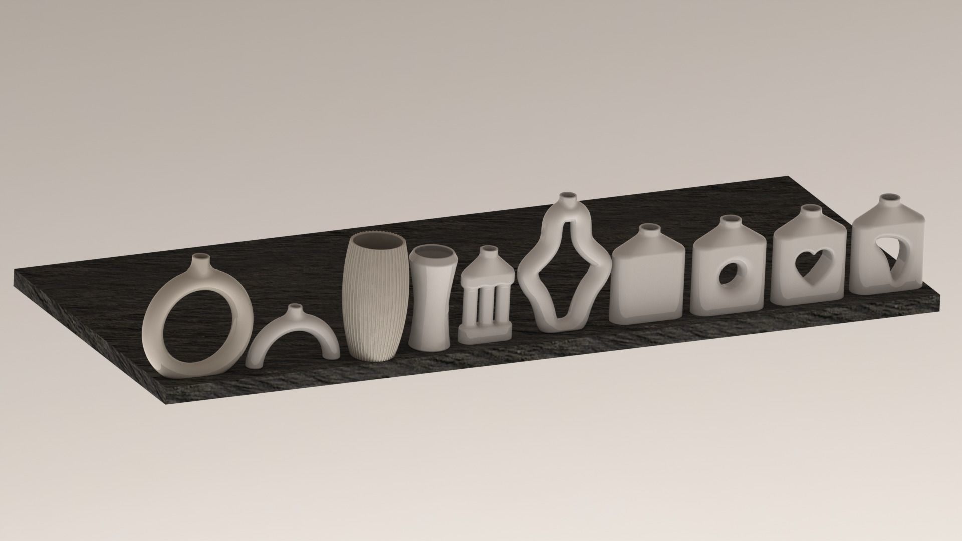 Vase Models 3D Model Collection_2