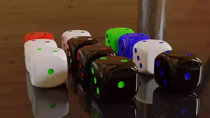 Dados 3D model