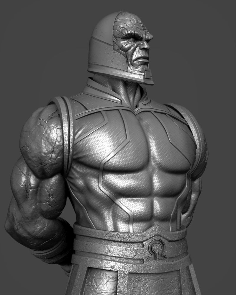 Darkseid 3D print model_1