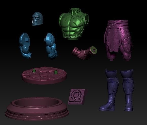 Darkseid 3D print model_4