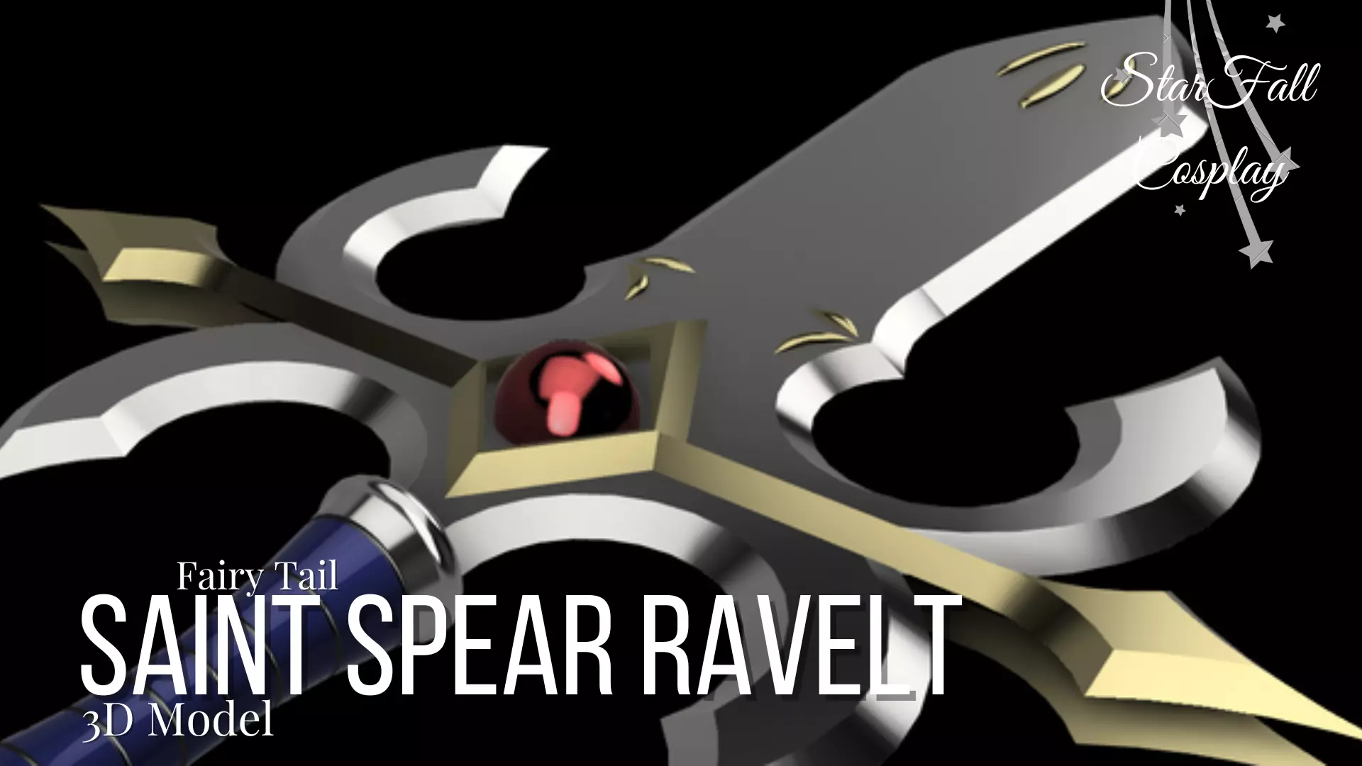 Saint Spear Ravelt Erza Knightwalker 3D print model