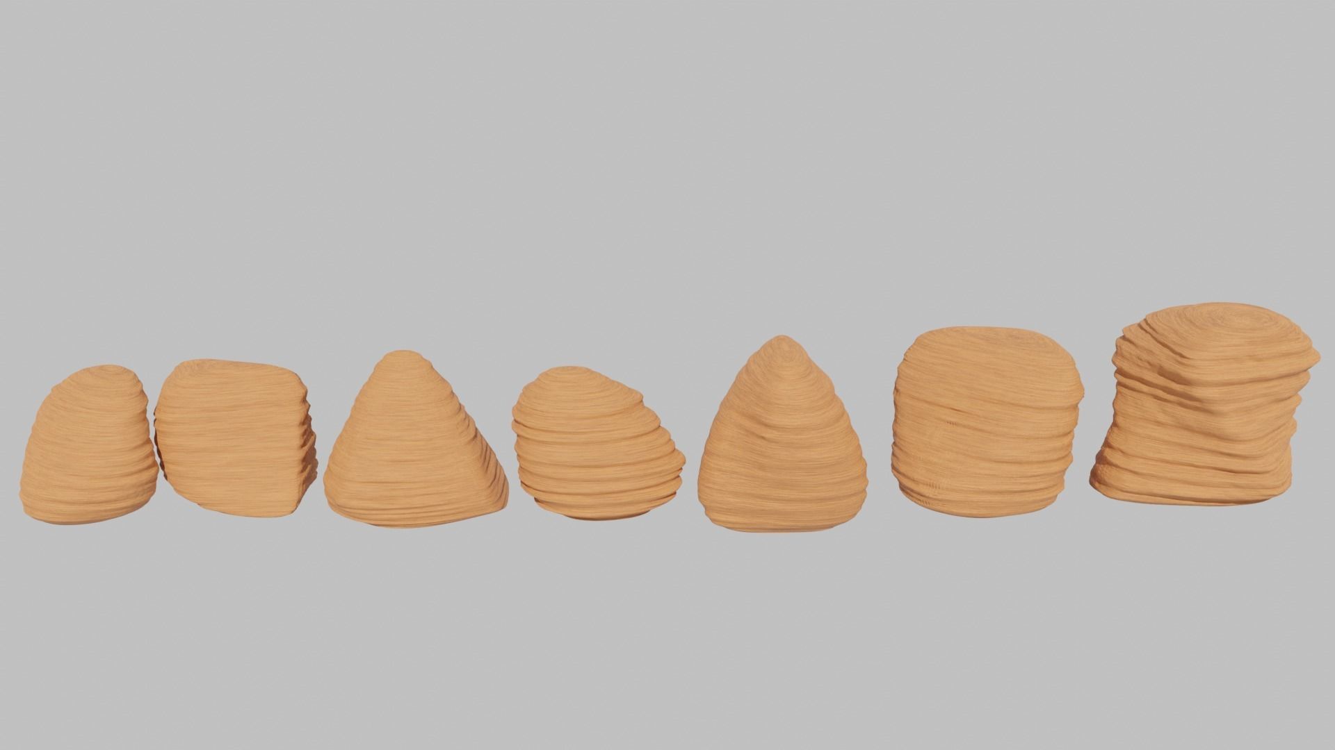 HIGH REALISTIC ROCK PACK Low-poly 3D model_6