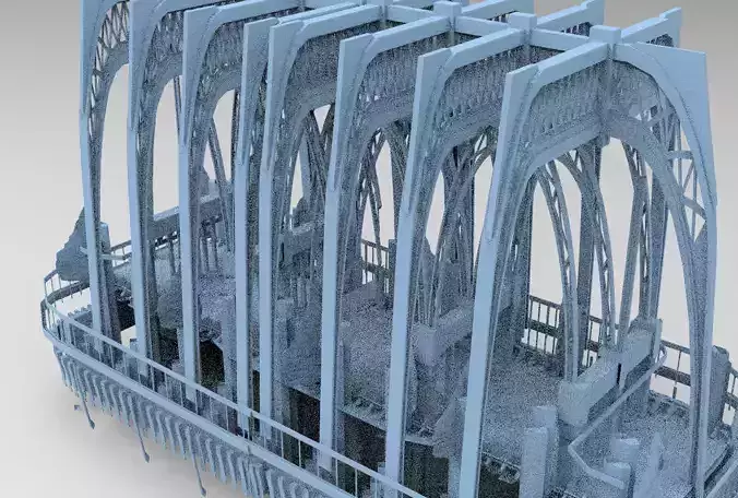 Sci Fi Metal Walkways 1