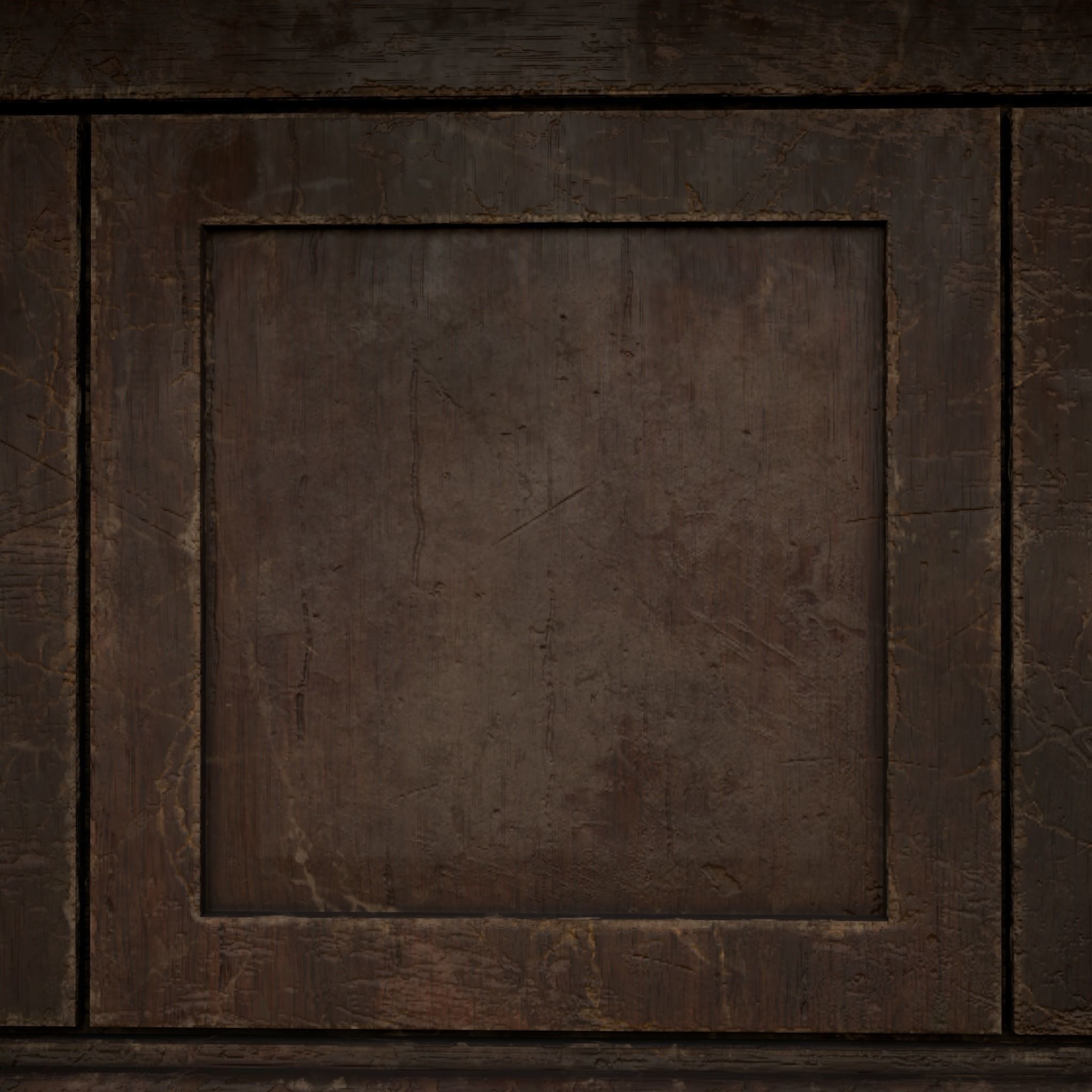 Renaissance End Table Low-poly 3D model_23