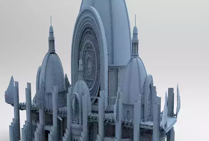 Sci Fi Steampunk Emperor Walkways 5