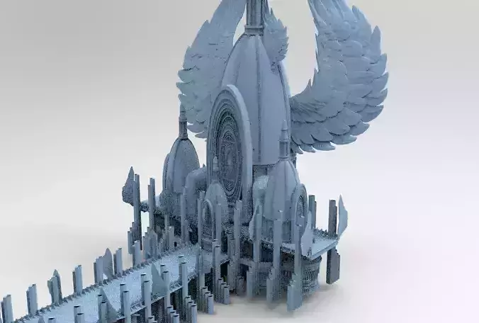 Sci Fi Steampunk Emperor Towers 