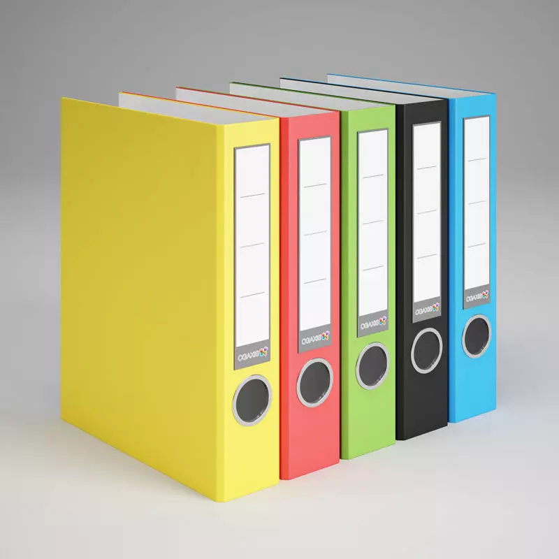 3 Ring Binders 29 3D model_0