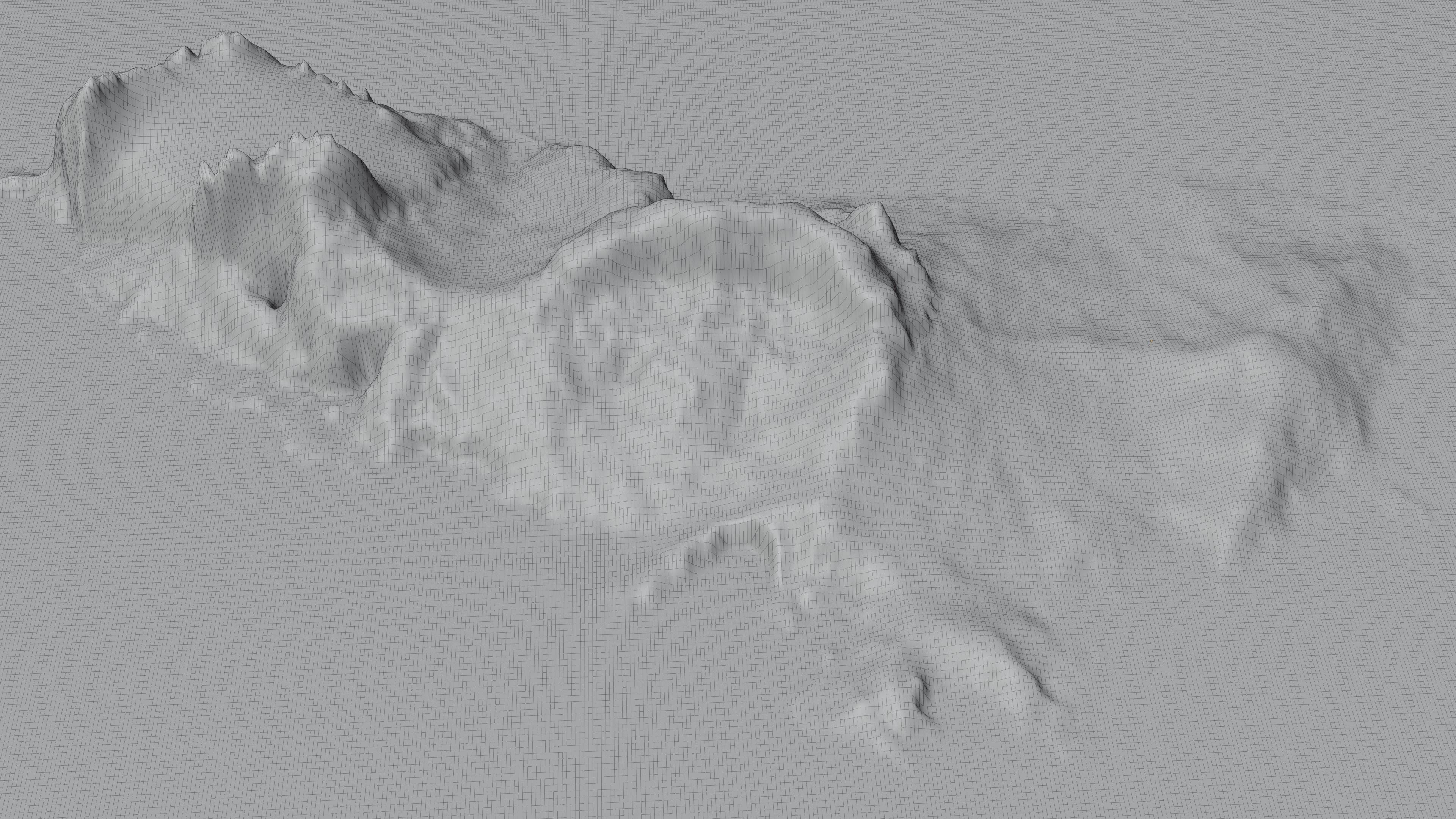 tropical island terrain lord howe island full 3d model Low-poly 3D model_10