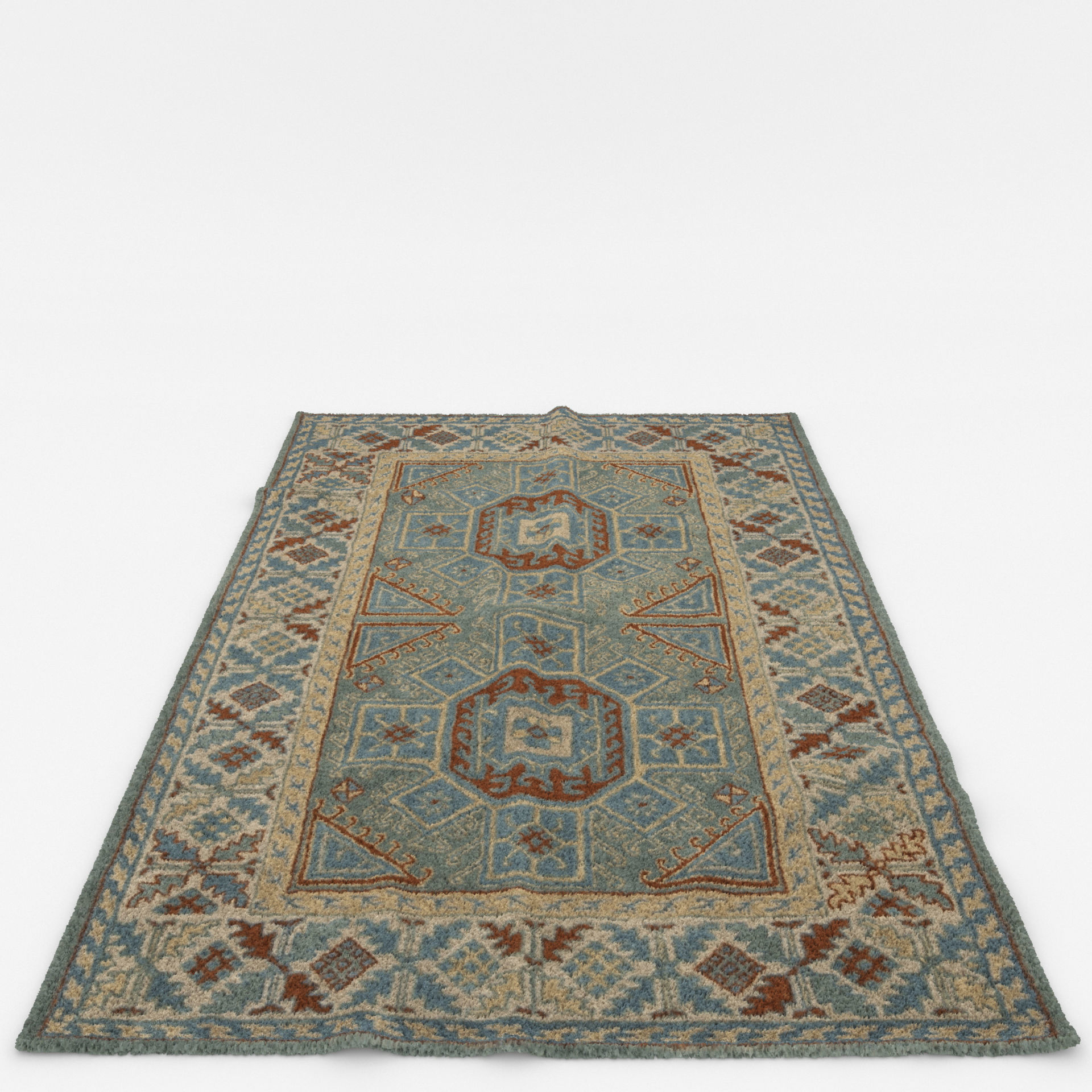 Rugs No 878 Low-poly 3D model_9
