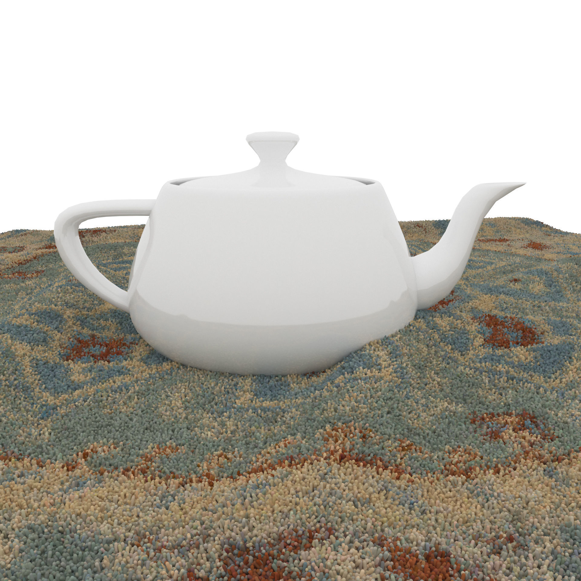 Rugs No 878 Low-poly 3D model_8