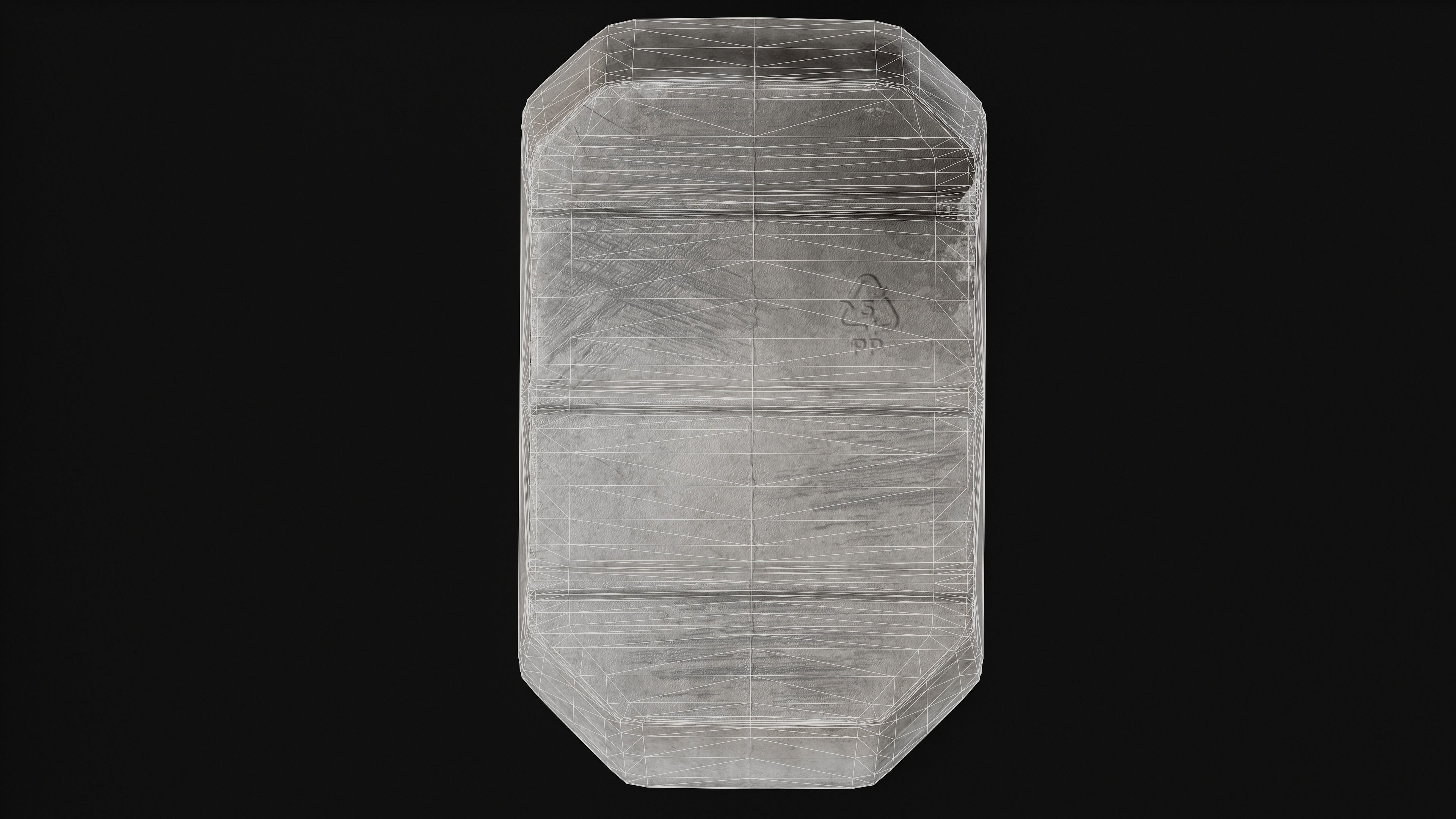 Gas Can Low-poly 3D model_11