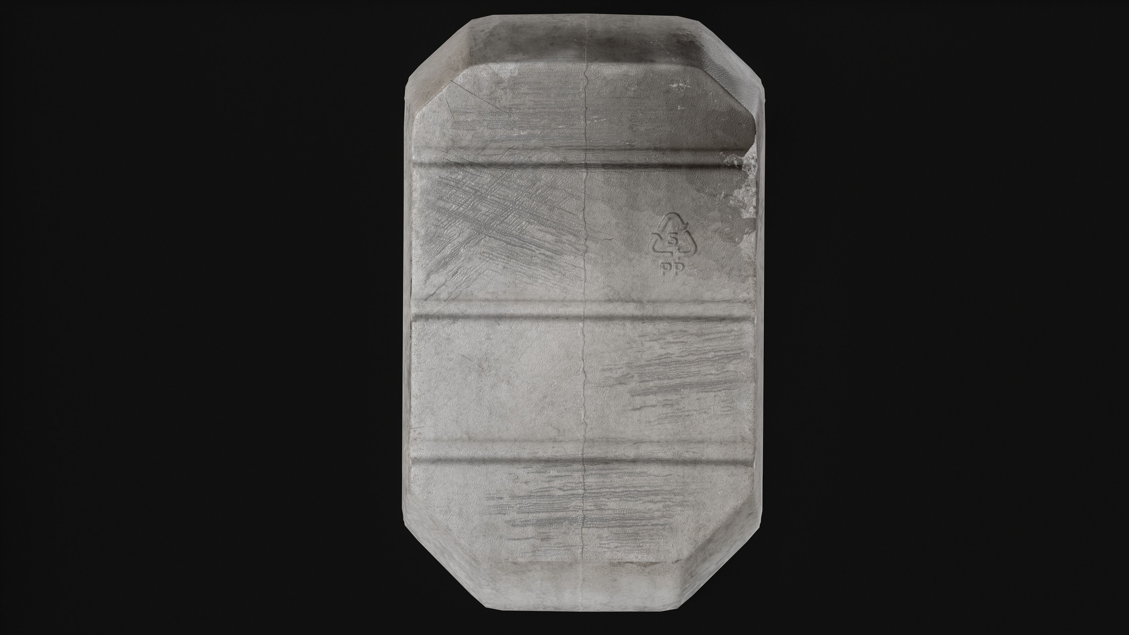 Gas Can Low-poly 3D model_12