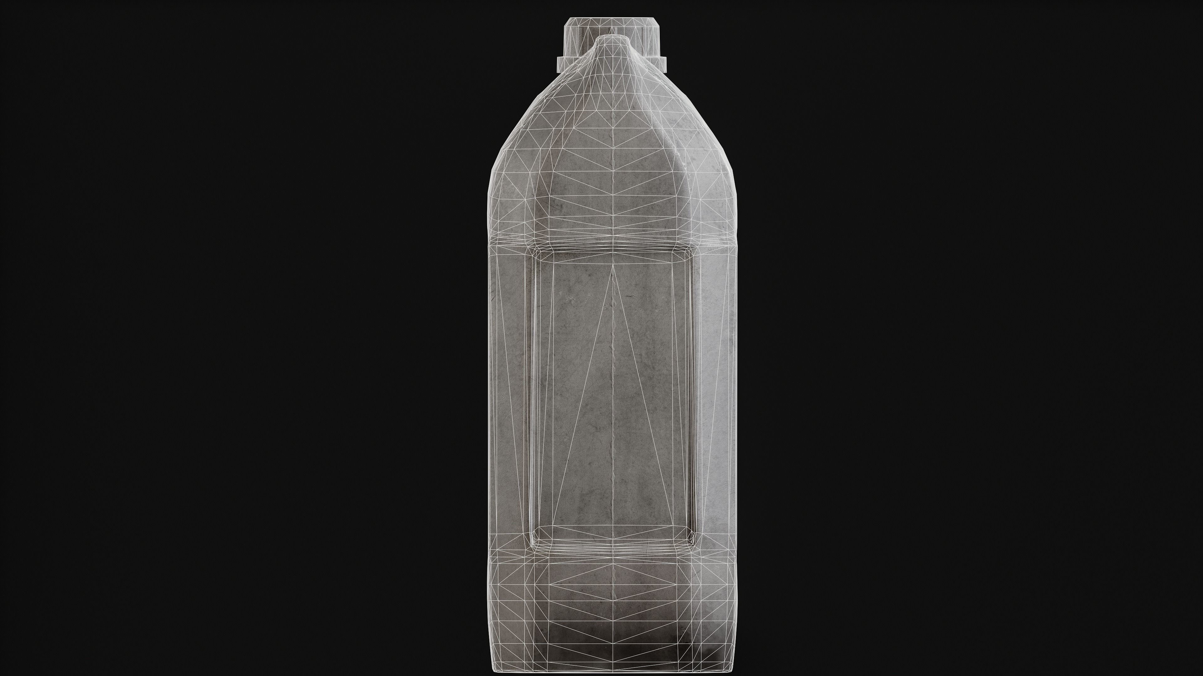 Gas Can Low-poly 3D model_14