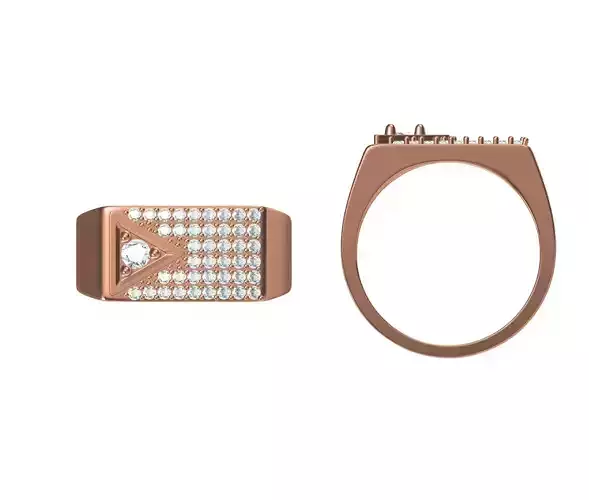 Women Wedding Engagement Ring STL JCD Details