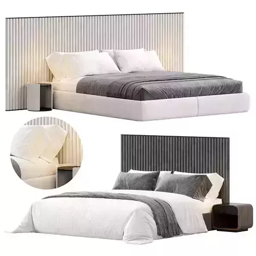 Biarritz Slim Bed by Flexform