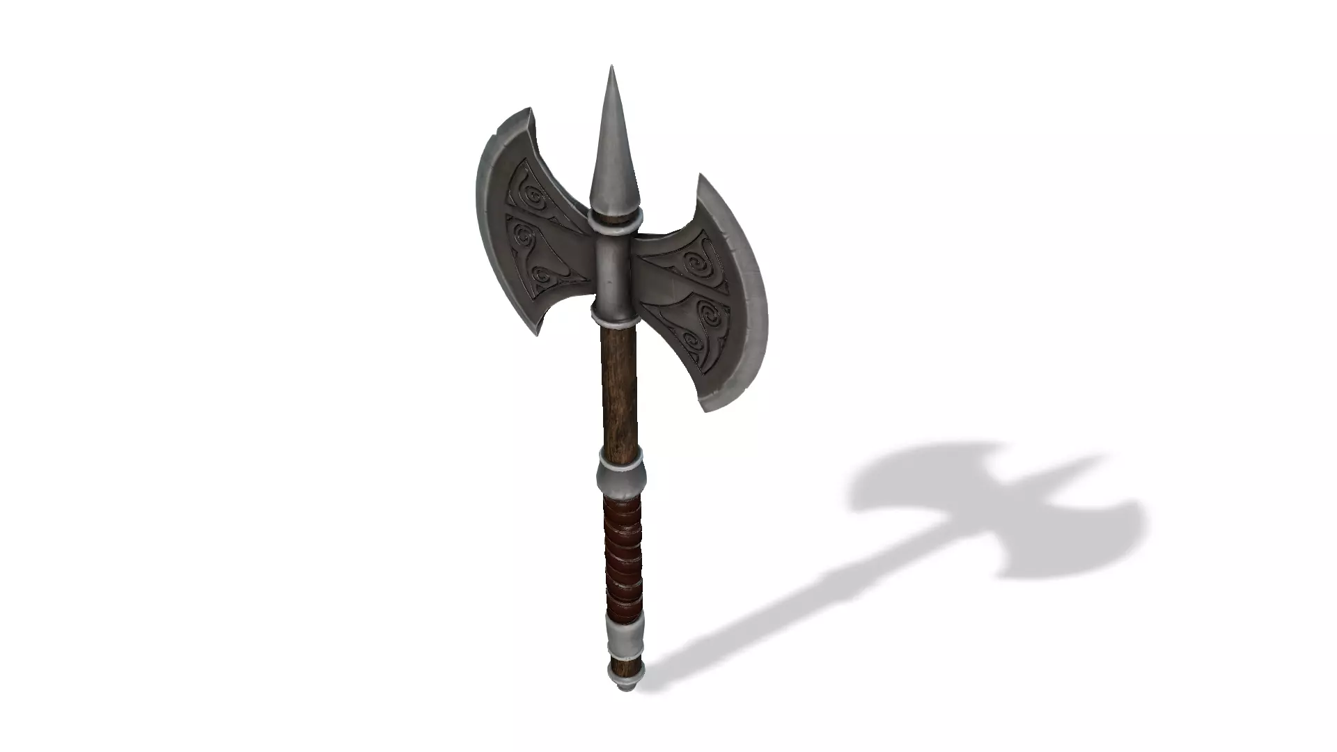 Axe Low Poly 3d model Free low-poly 3D model_0