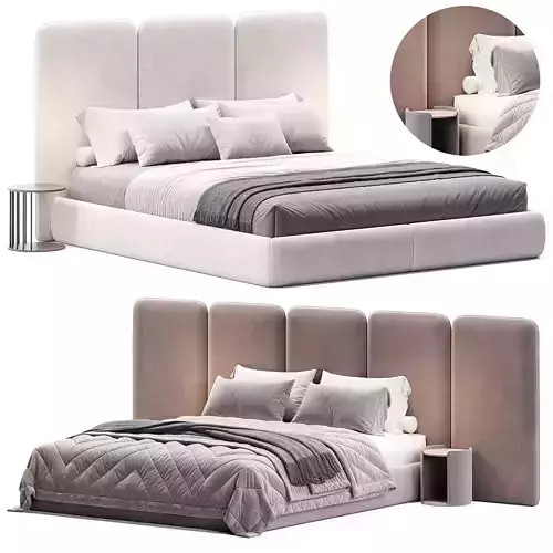 Mountain Bed 3D model