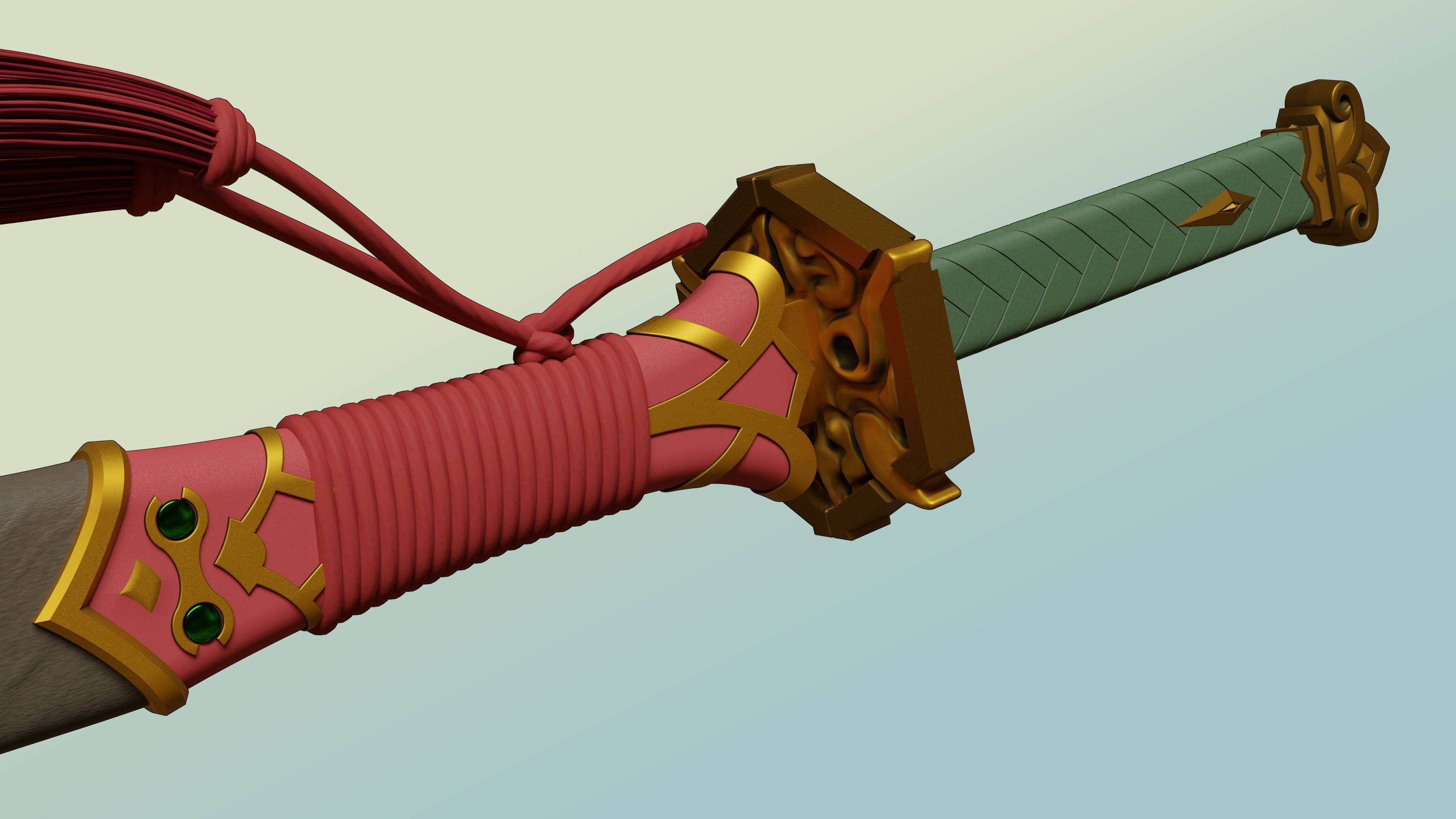 ganondorf sword ganon zelda cosplay TEARS OF THE KINGDOM 3D print model_4