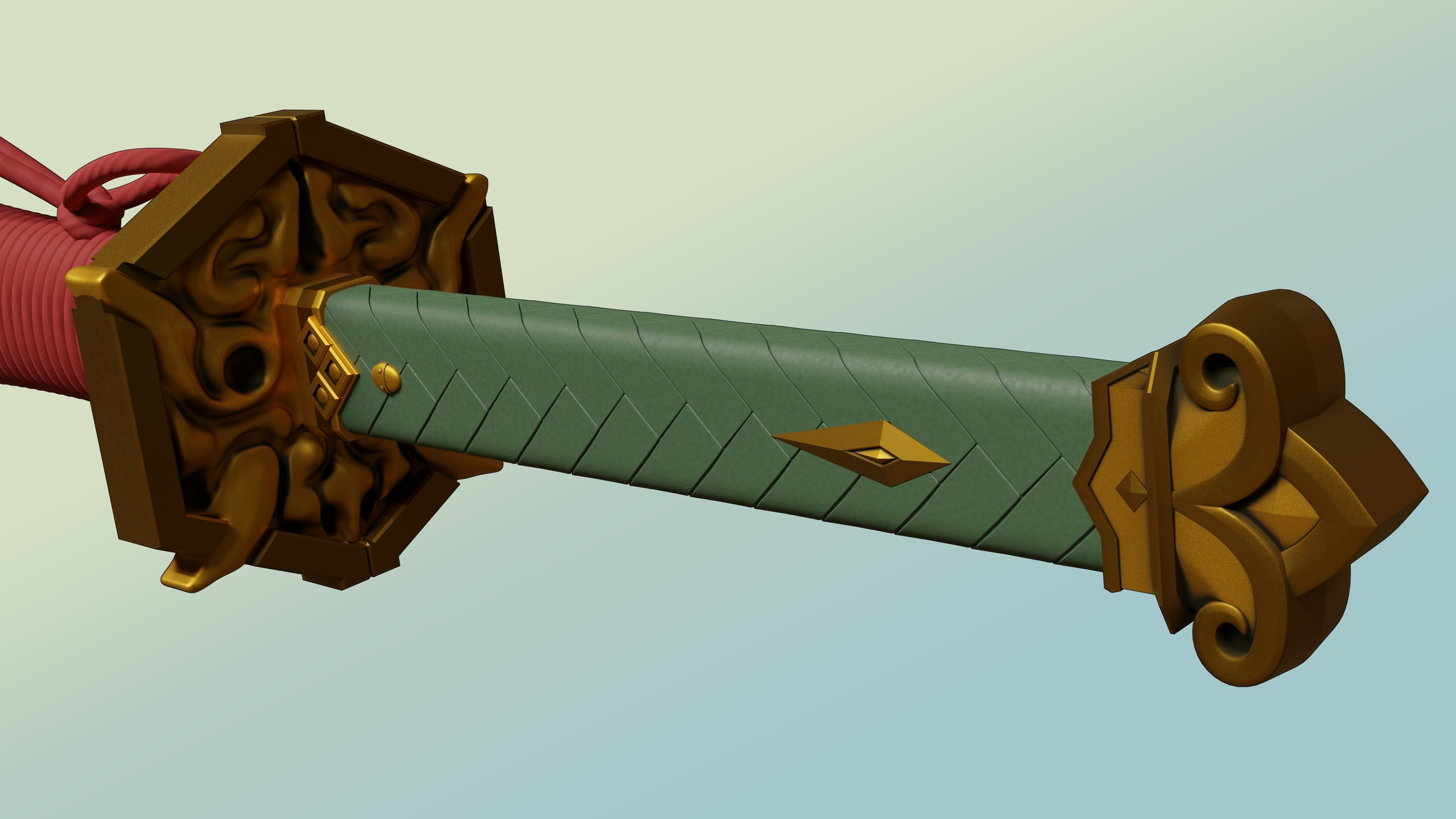 ganondorf sword ganon zelda cosplay TEARS OF THE KINGDOM 3D print model_3