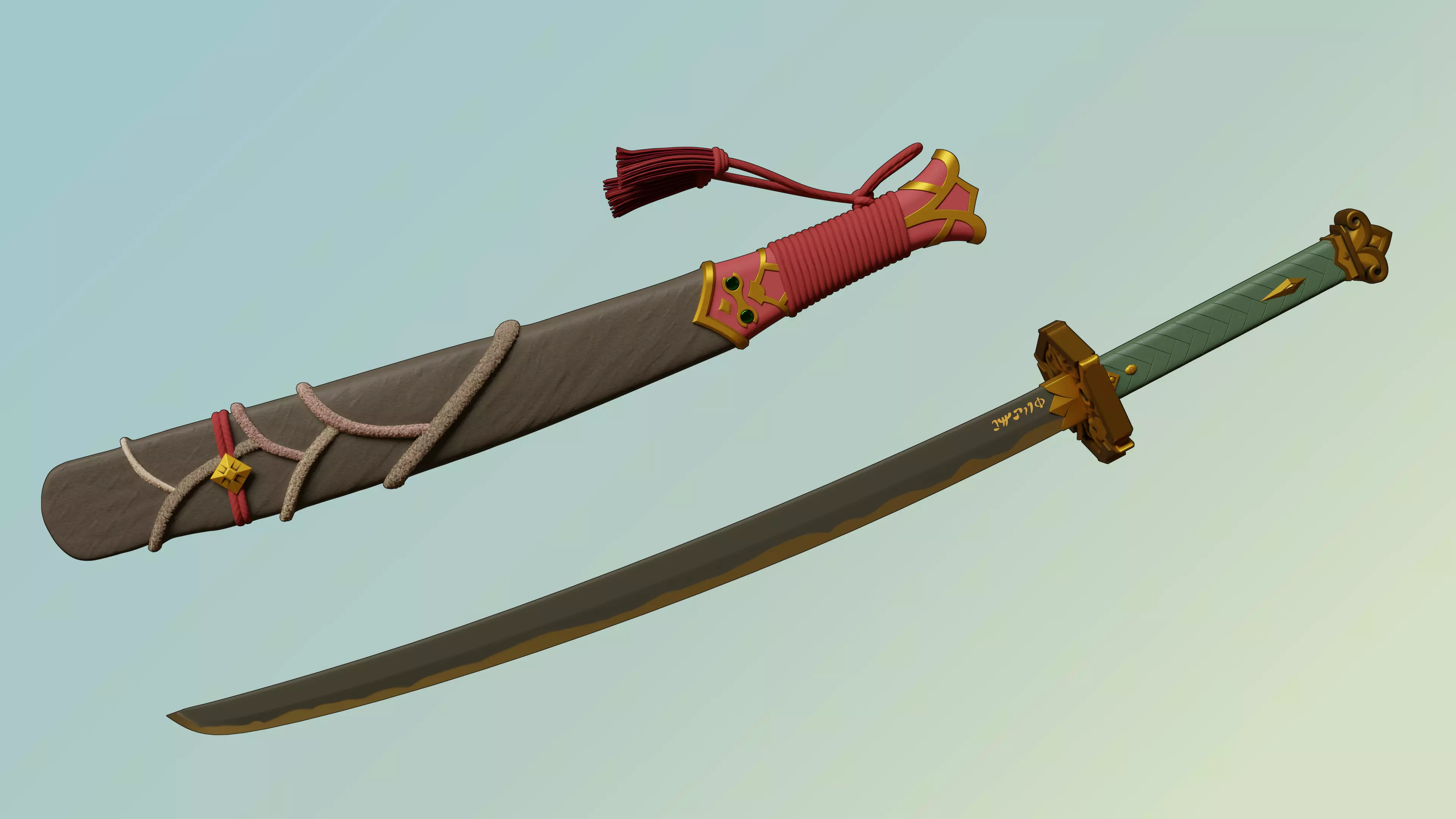 ganondorf sword ganon zelda cosplay TEARS OF THE KINGDOM 3D print model_0