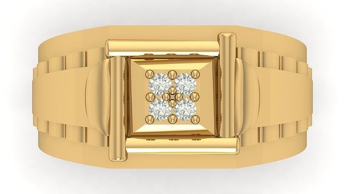 Engagement Ring 3D print model