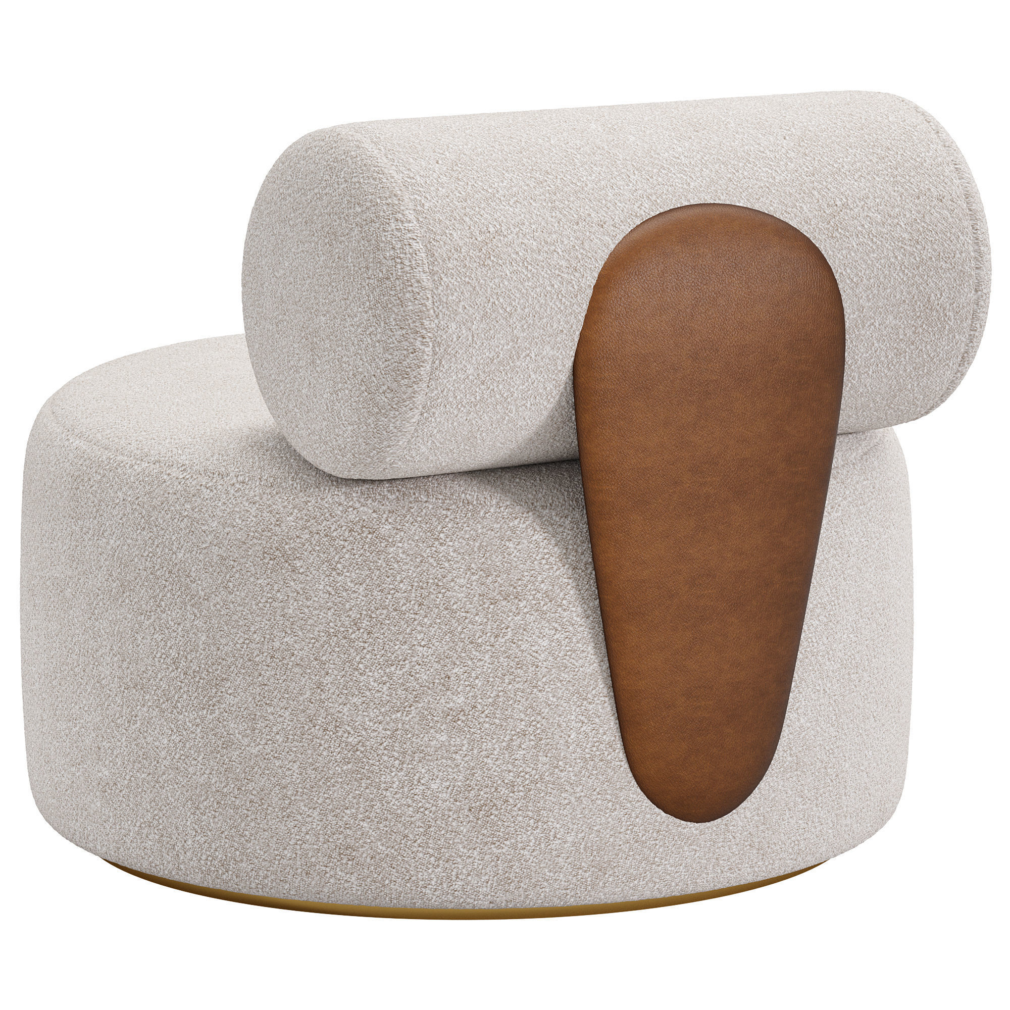 POLTRONA POLLUX Armchair by Archtechtour 3D model_4