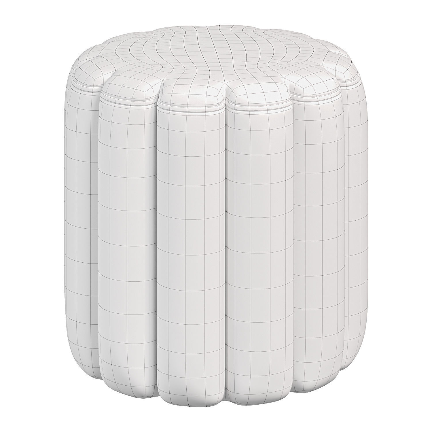 Pouf Justyna 3D model_3