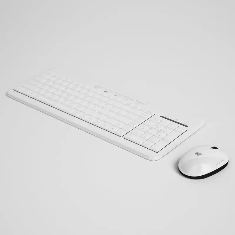 Keyboard and Mouse 27 3D model_0