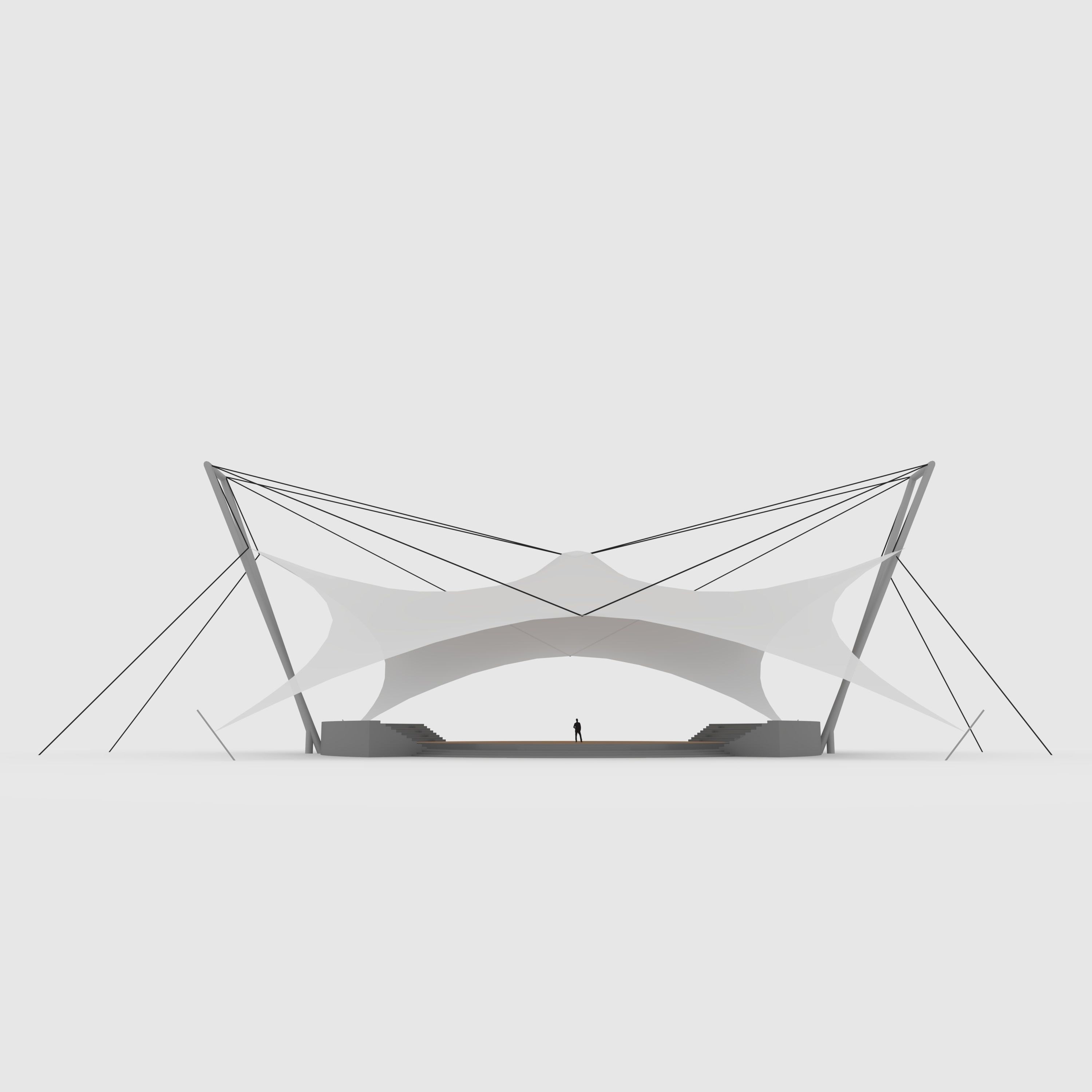 Membrane Tensile 4 3D model_8