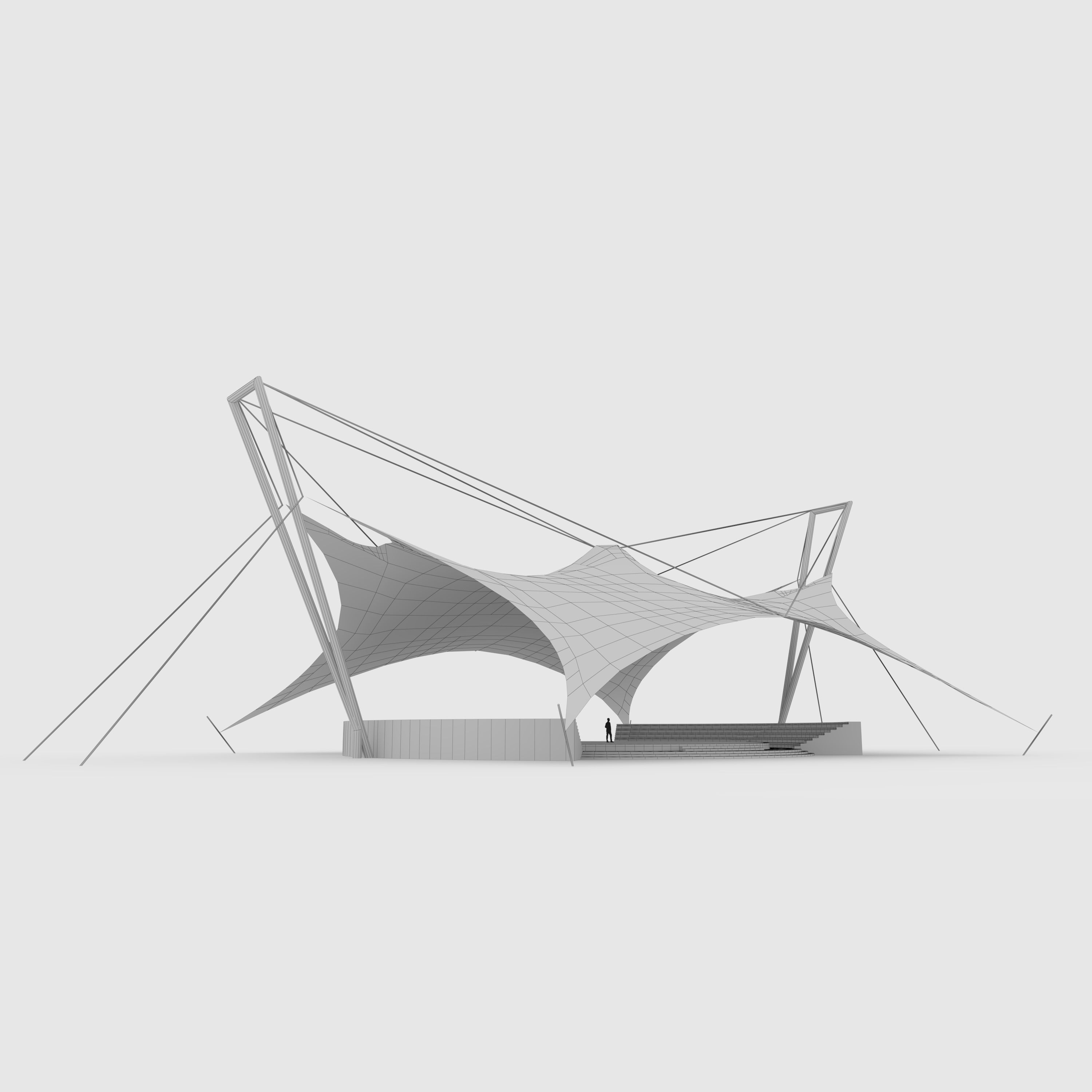 Membrane Tensile 4 3D model_7
