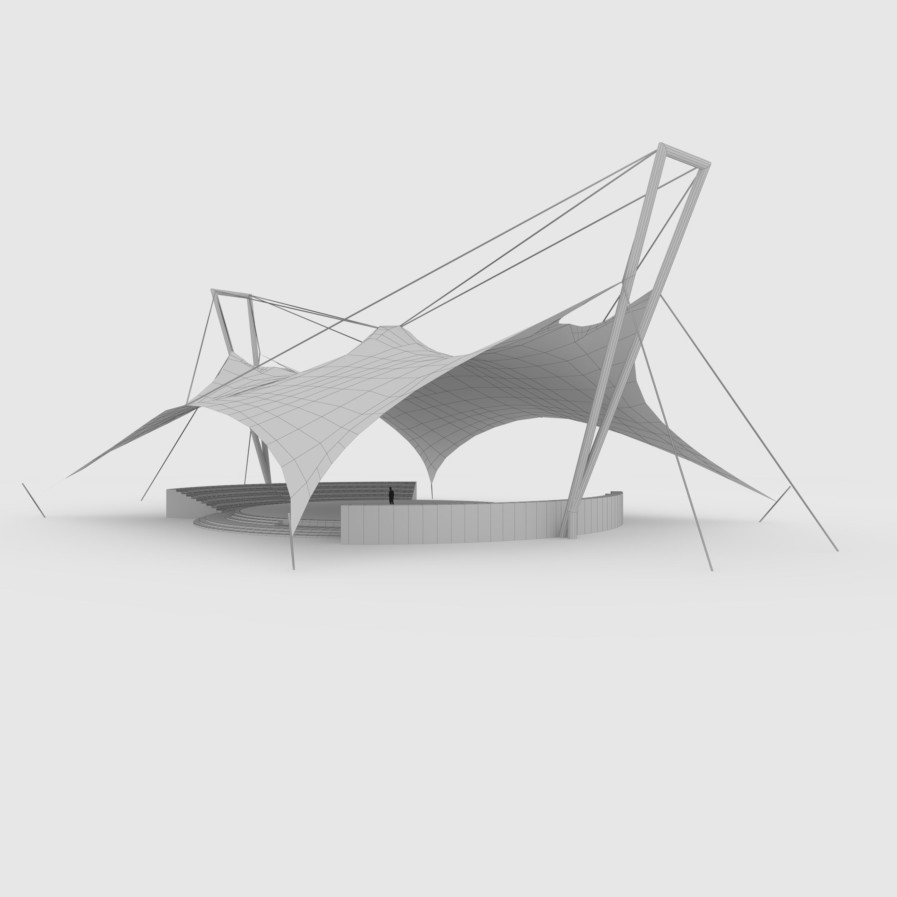 Membrane Tensile 4 3D model_5
