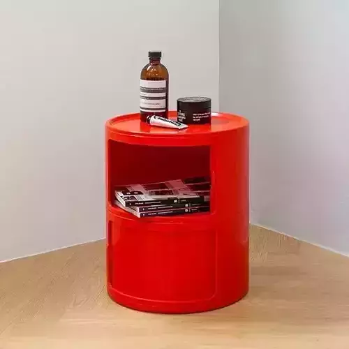 Genie Circular Storage Cabinet 3D model