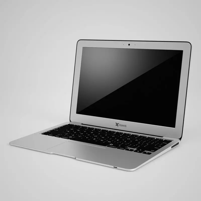 CGAxis Notebook 3D model_0