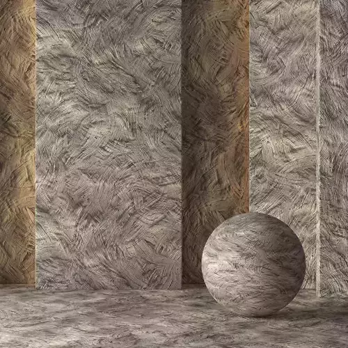 Painted Plaster Material 8K-Seamless - Tileable-DrCG No 85