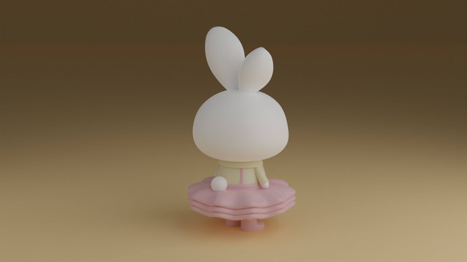 bunny 3D print model_10