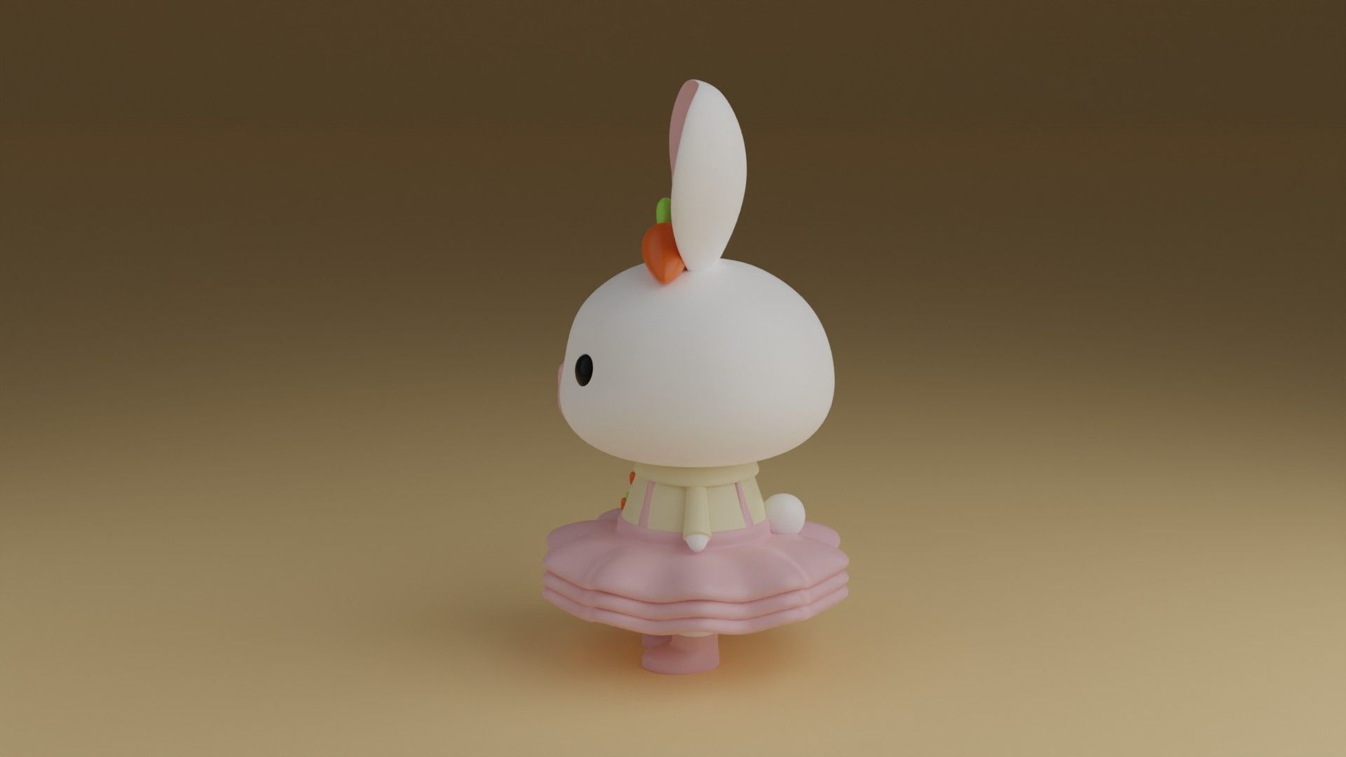 bunny 3D print model_13