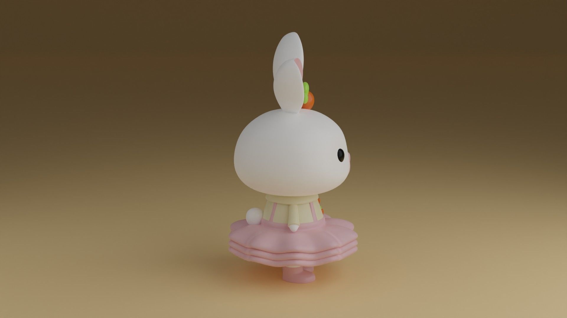 bunny 3D print model_9
